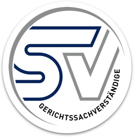 Zertifizierungslogo für allgemein beeideten und gerichtlich zertifizierten Sachverständigen